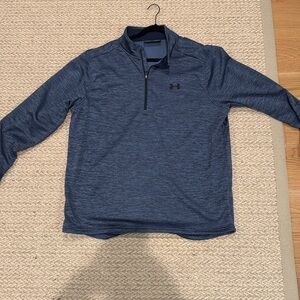 Blue UnderArmour Coldgear Quarterzip
